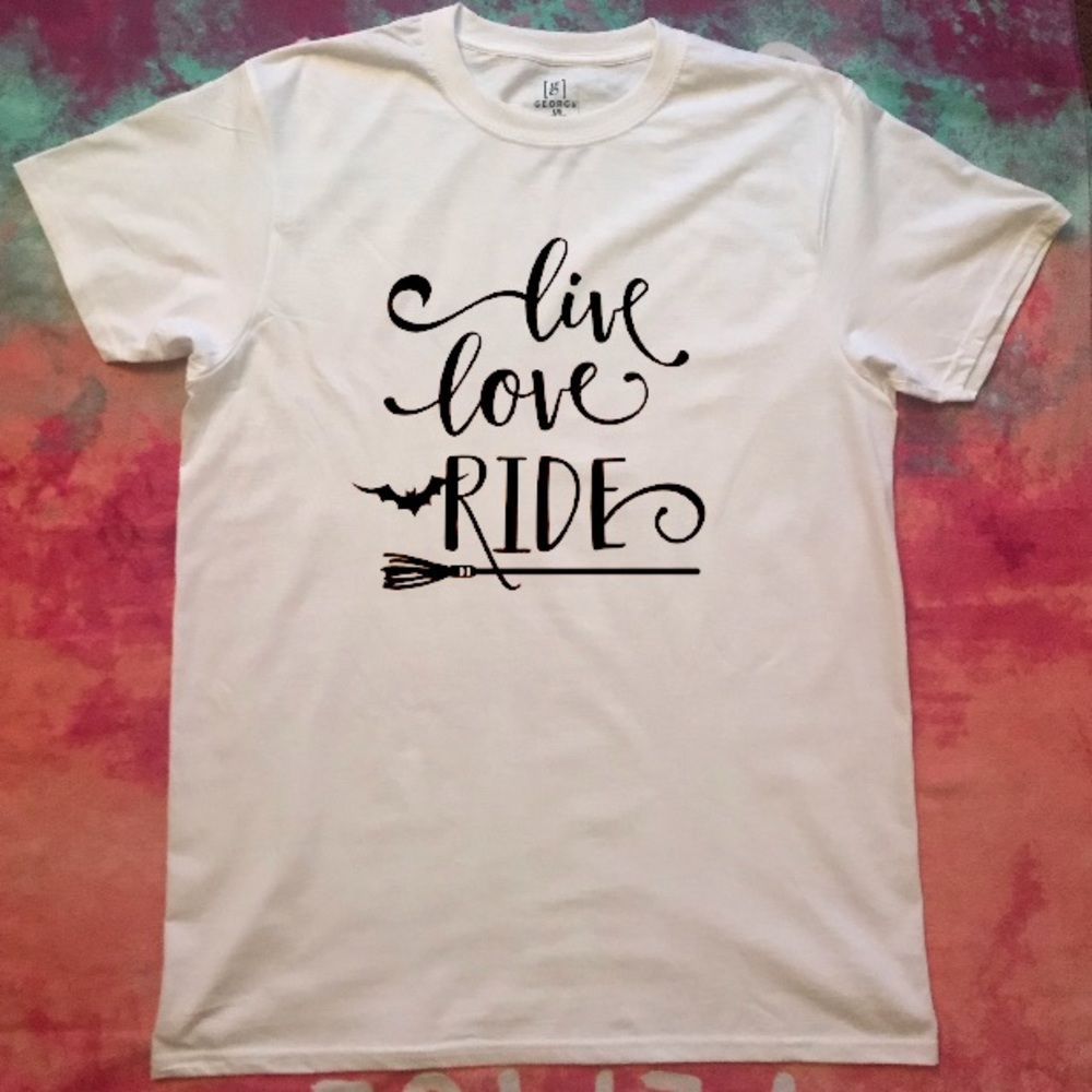 Live Love Ride graphic tee